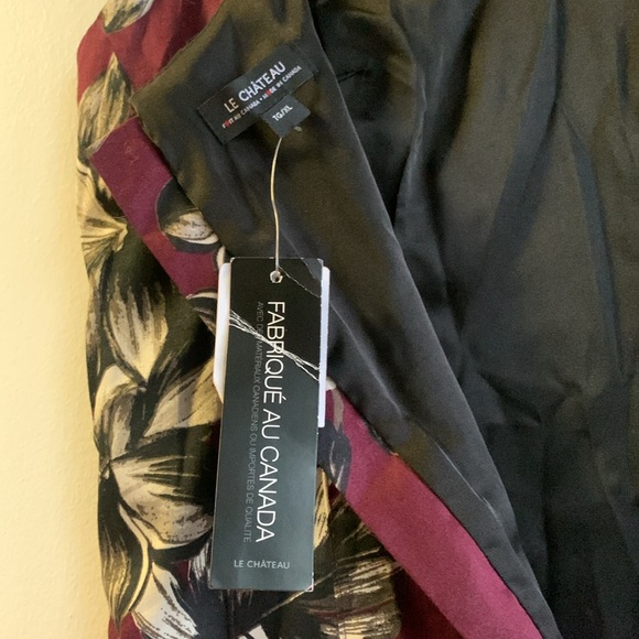 LeChateau Size XL Floral Patterned Dress NWT - Picture 5 of 8